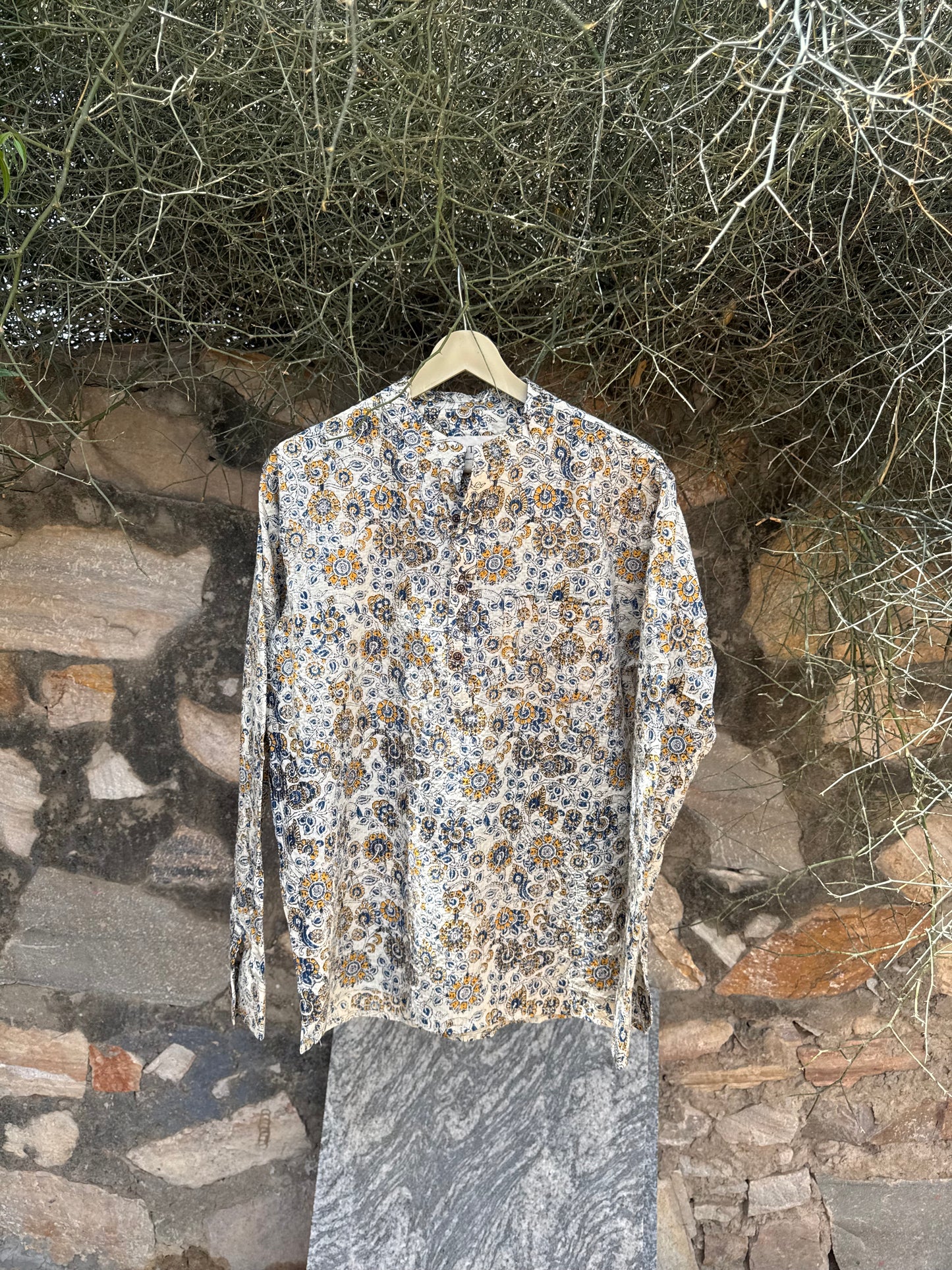 The Kapas Kantha Short Kurta