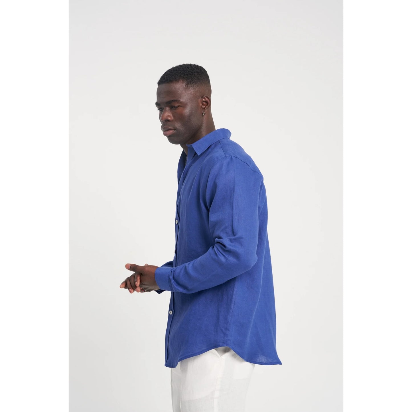 The Royal blue Shirt.