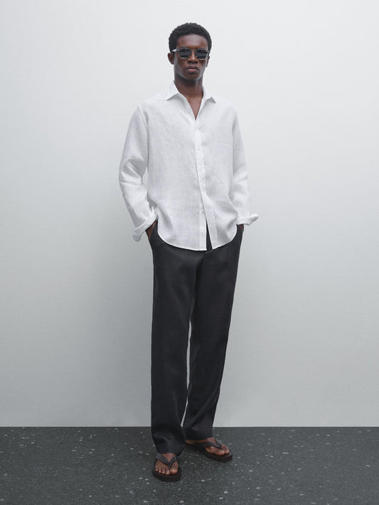 The White Linen Shirt.