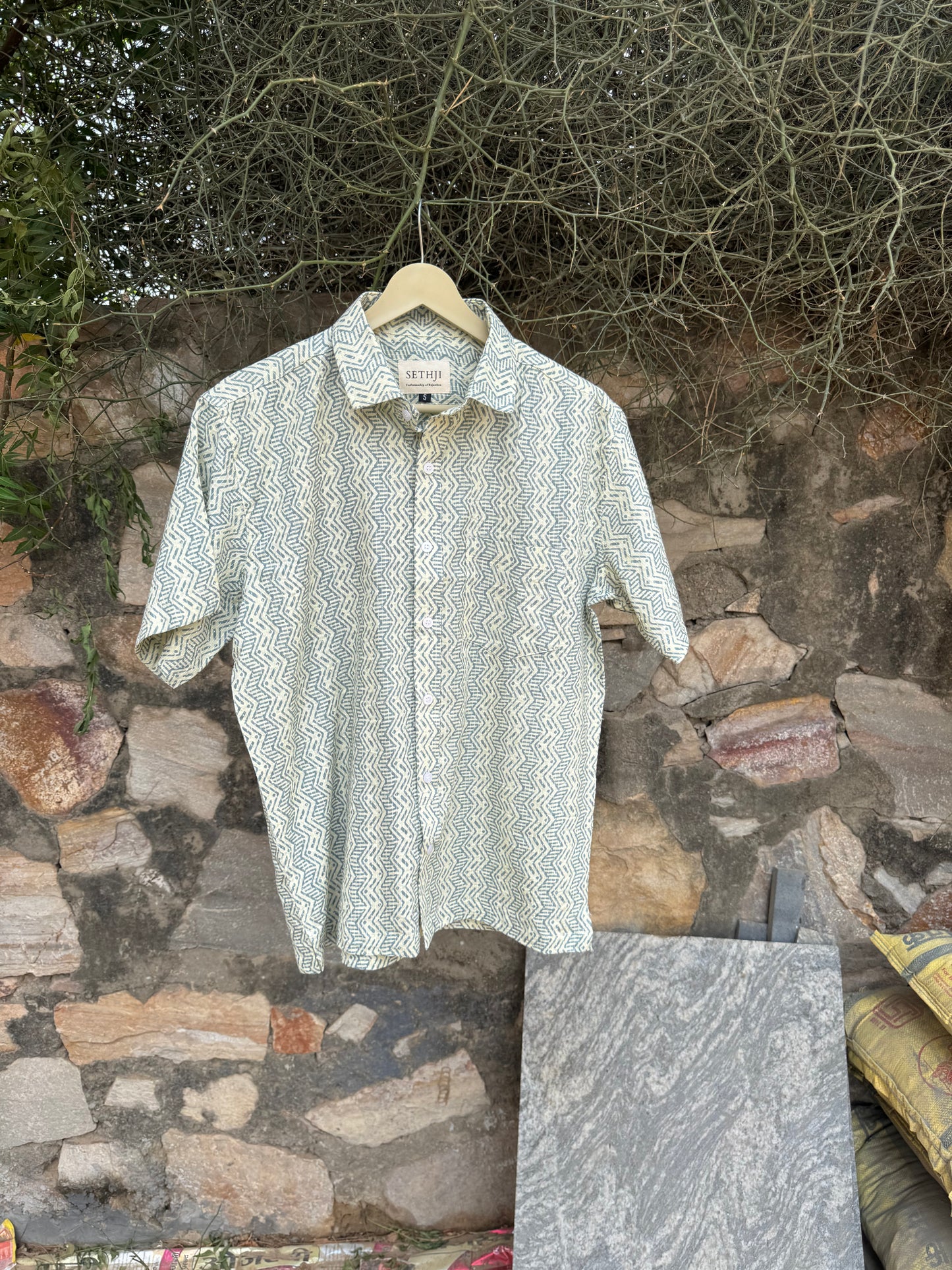 The Romaan kantha Shirt