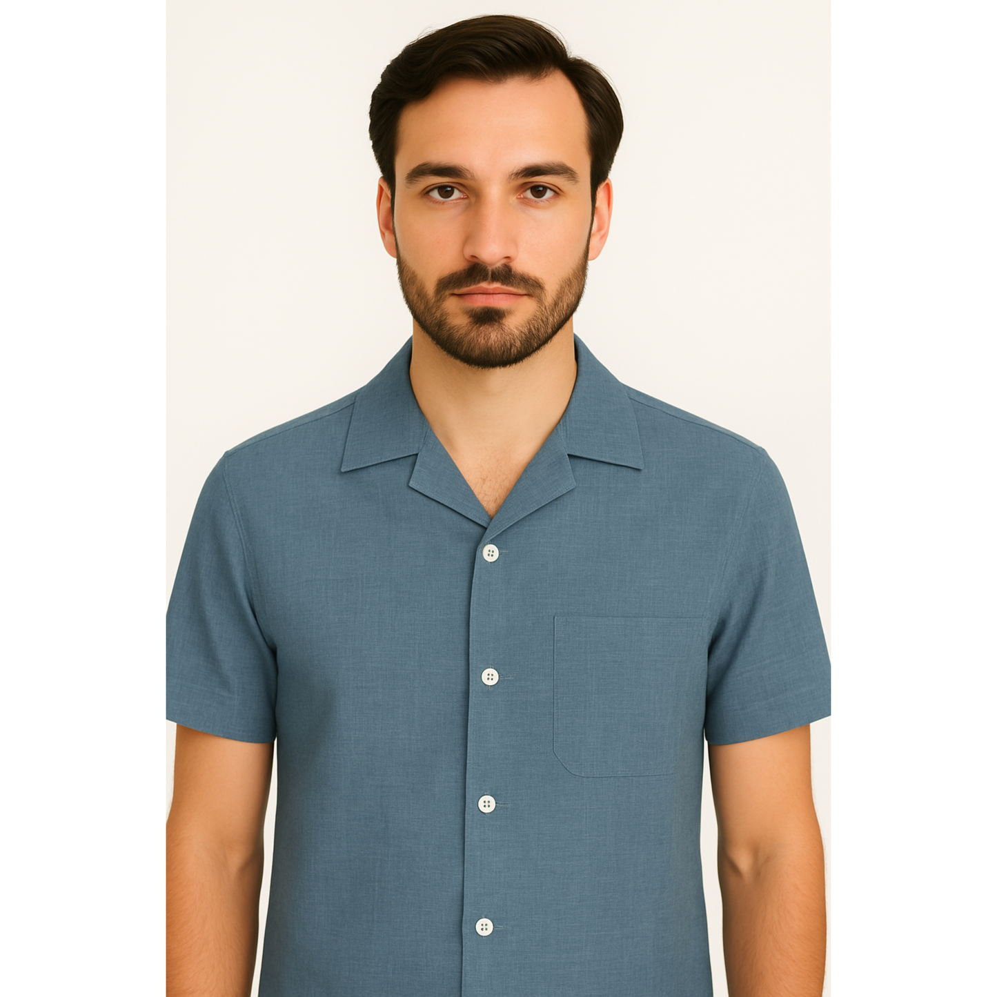 The Sage Indigo Shirt