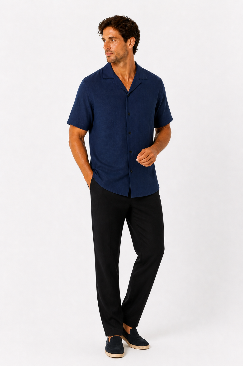 The Navy blue Shirt