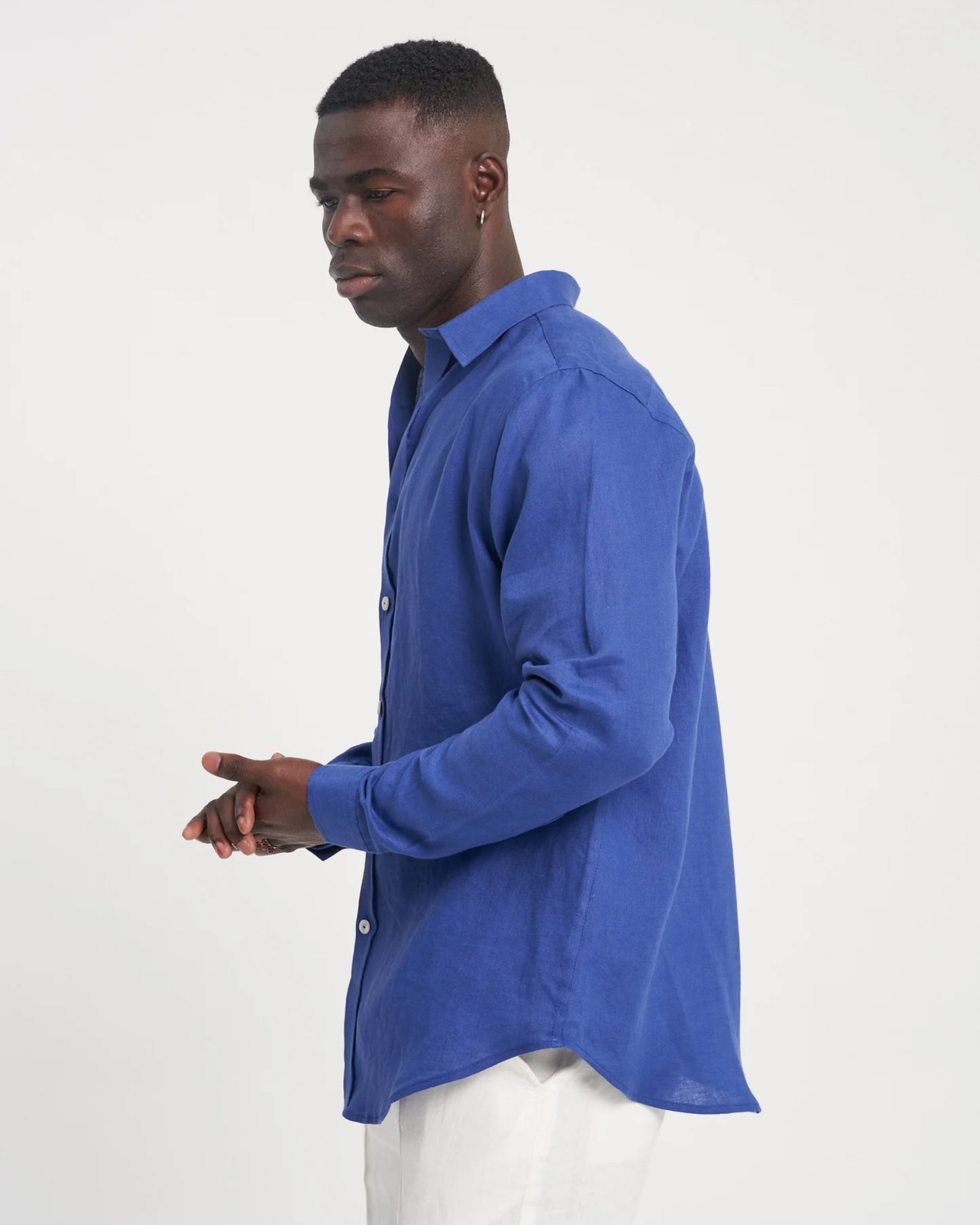 The Royal blue Shirt.