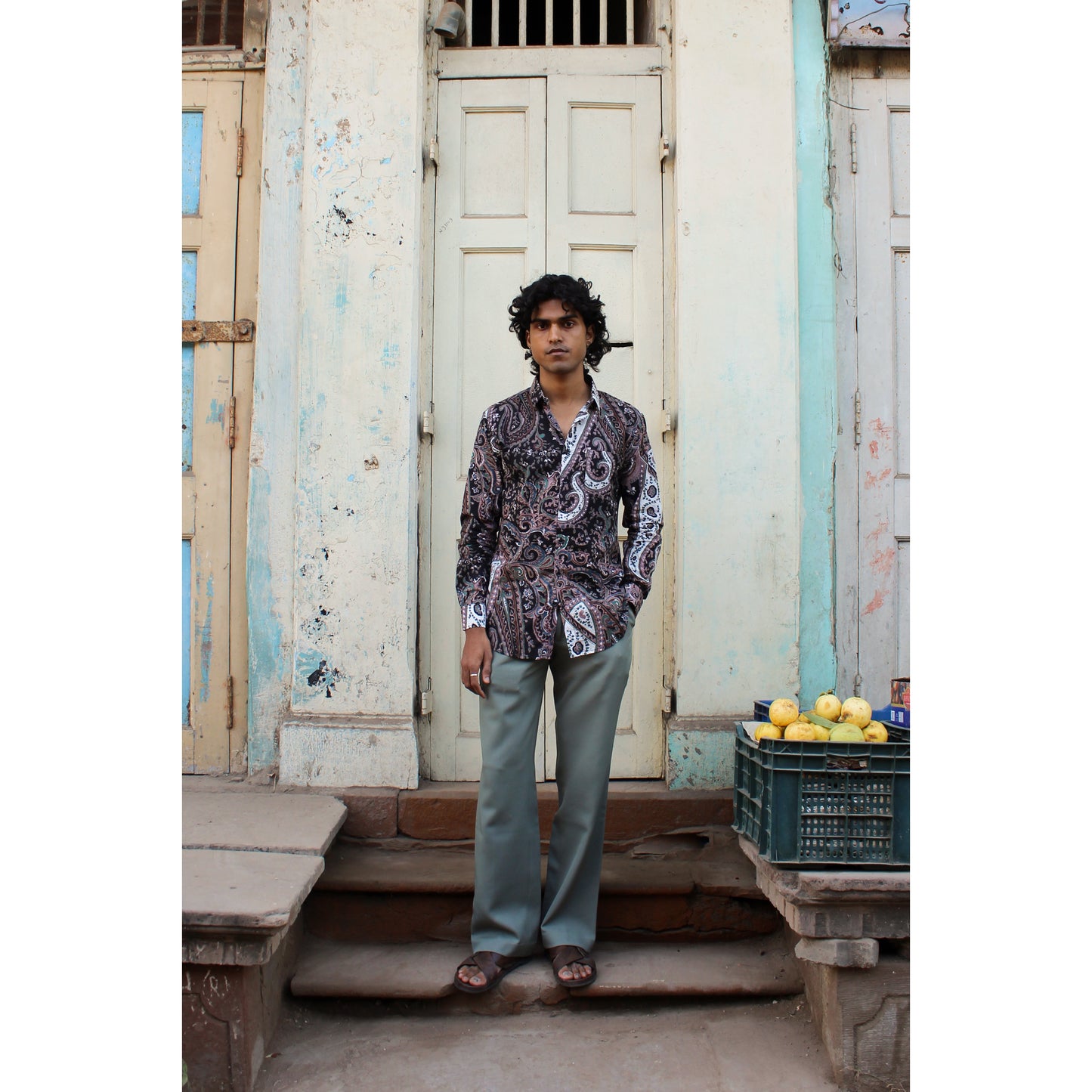 The Black Paisley Shirt.