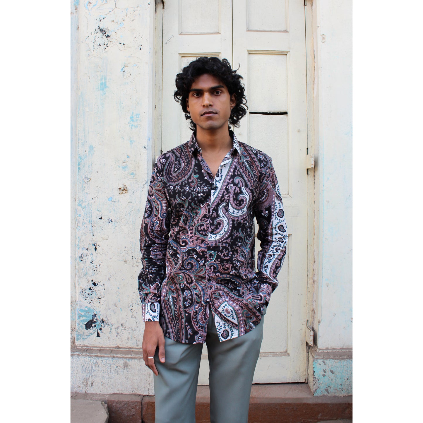 The Black Paisley Shirt.