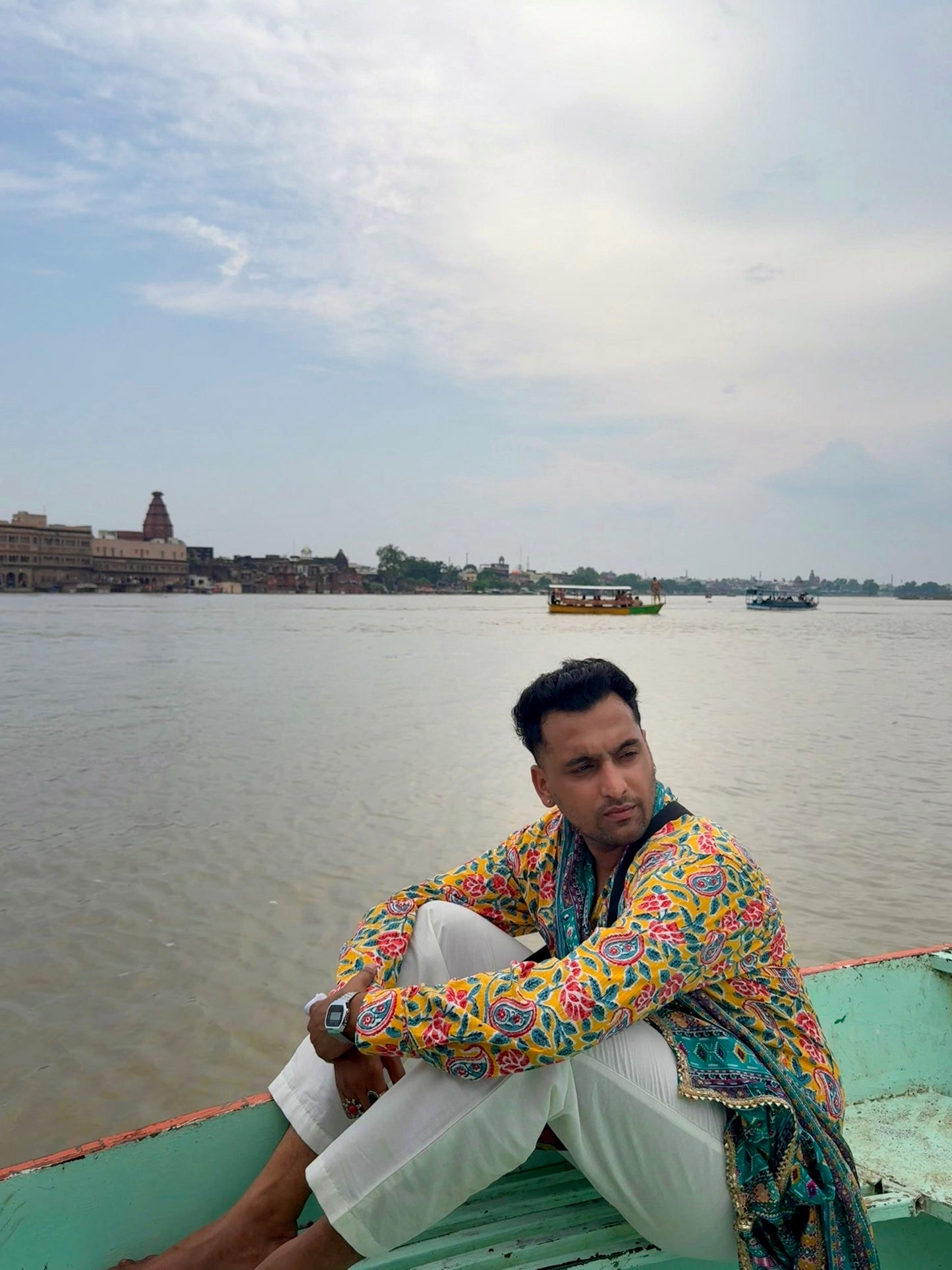 The Jaisalmer Kantha Short Kurta