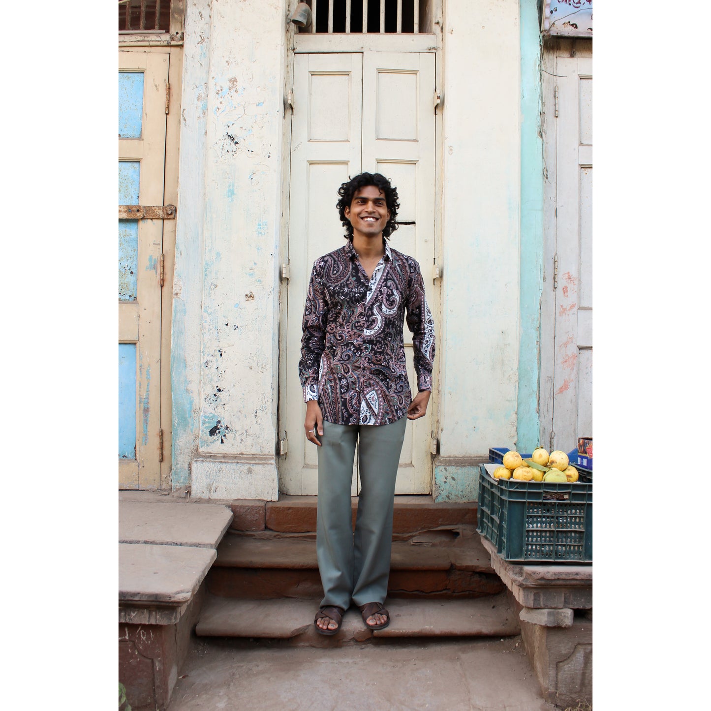 The Black Paisley Shirt.