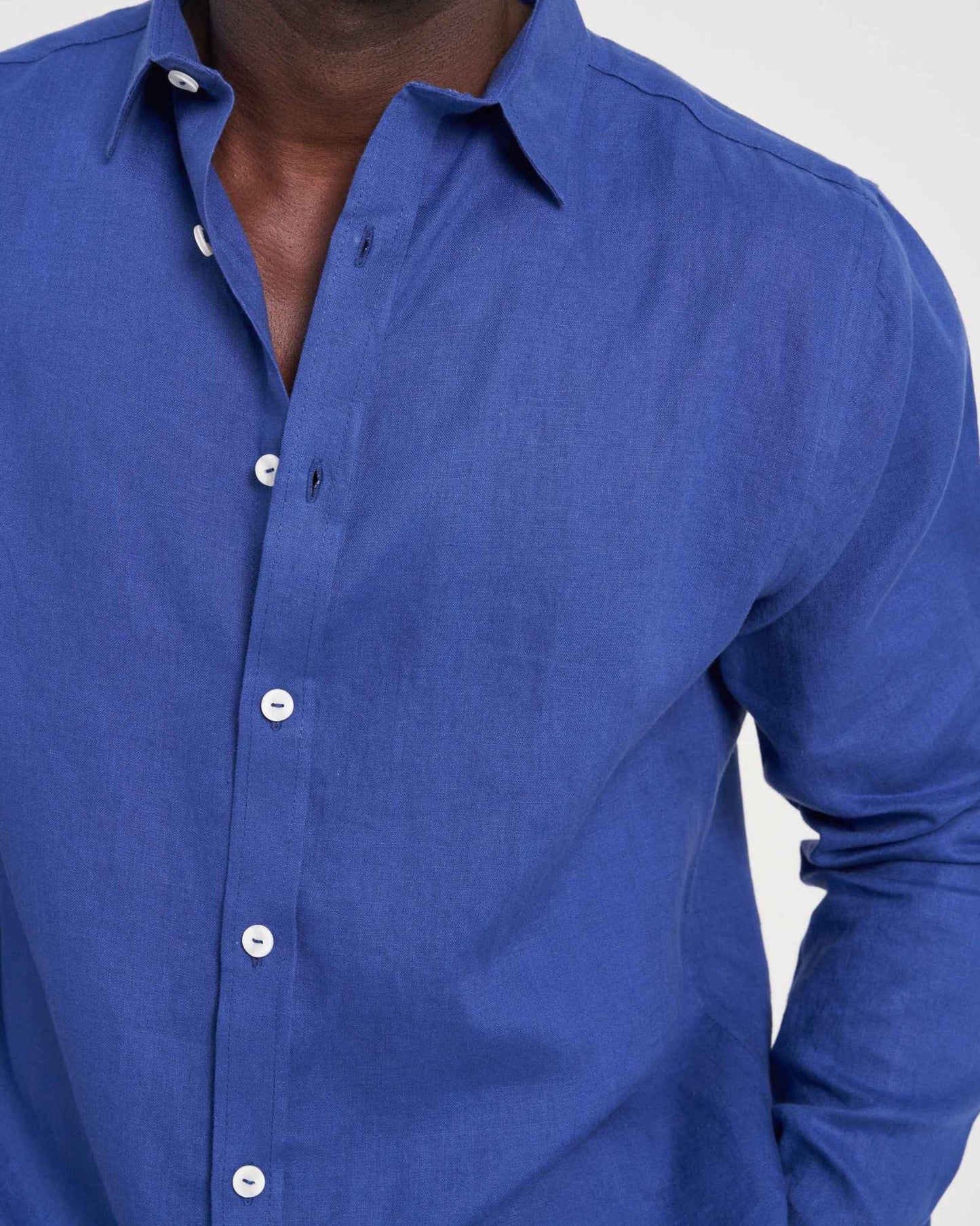 The Royal blue Shirt.