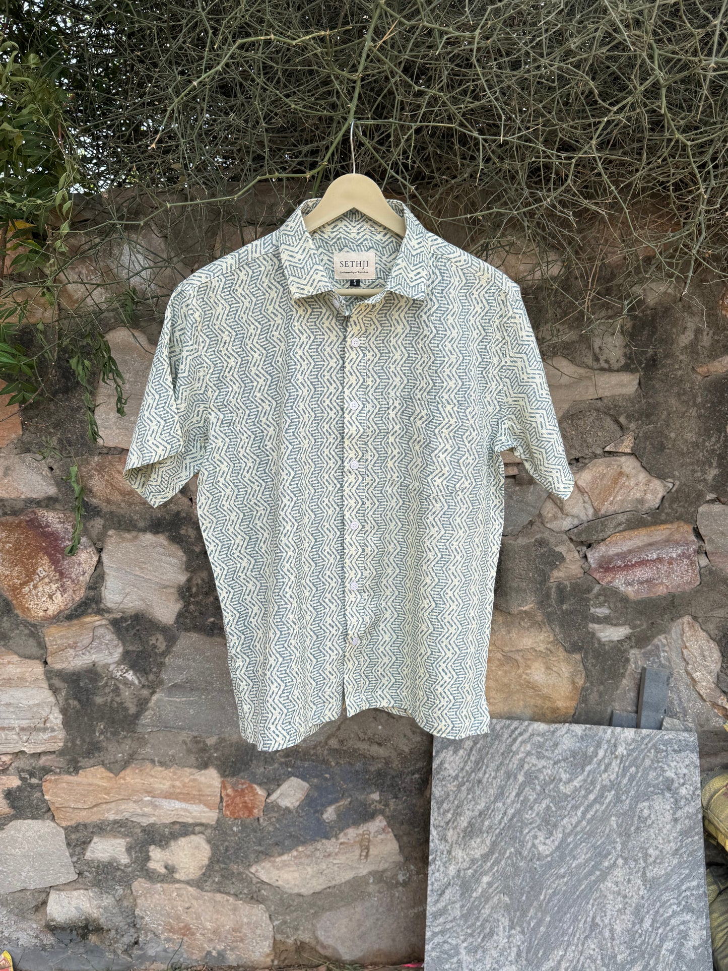 The Romaan kantha Shirt