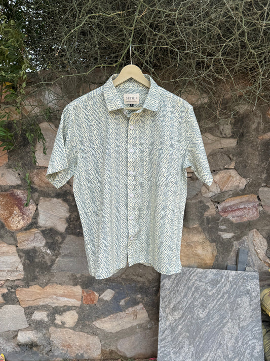 The Romaan kantha Shirt