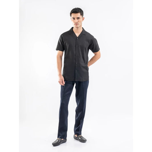 The Black Linen Shirt