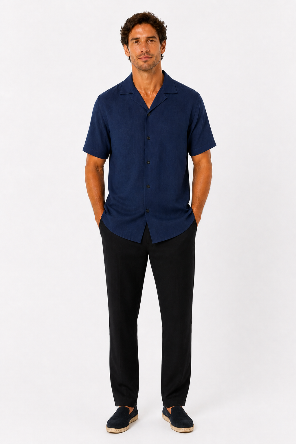 The Navy blue Shirt
