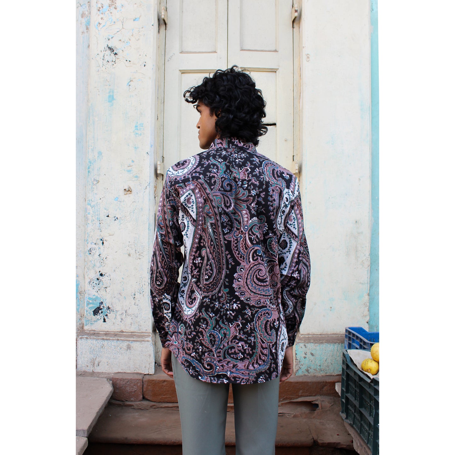 The Black Paisley Shirt.