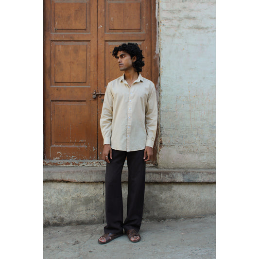 The Beige Kantha Shirt
