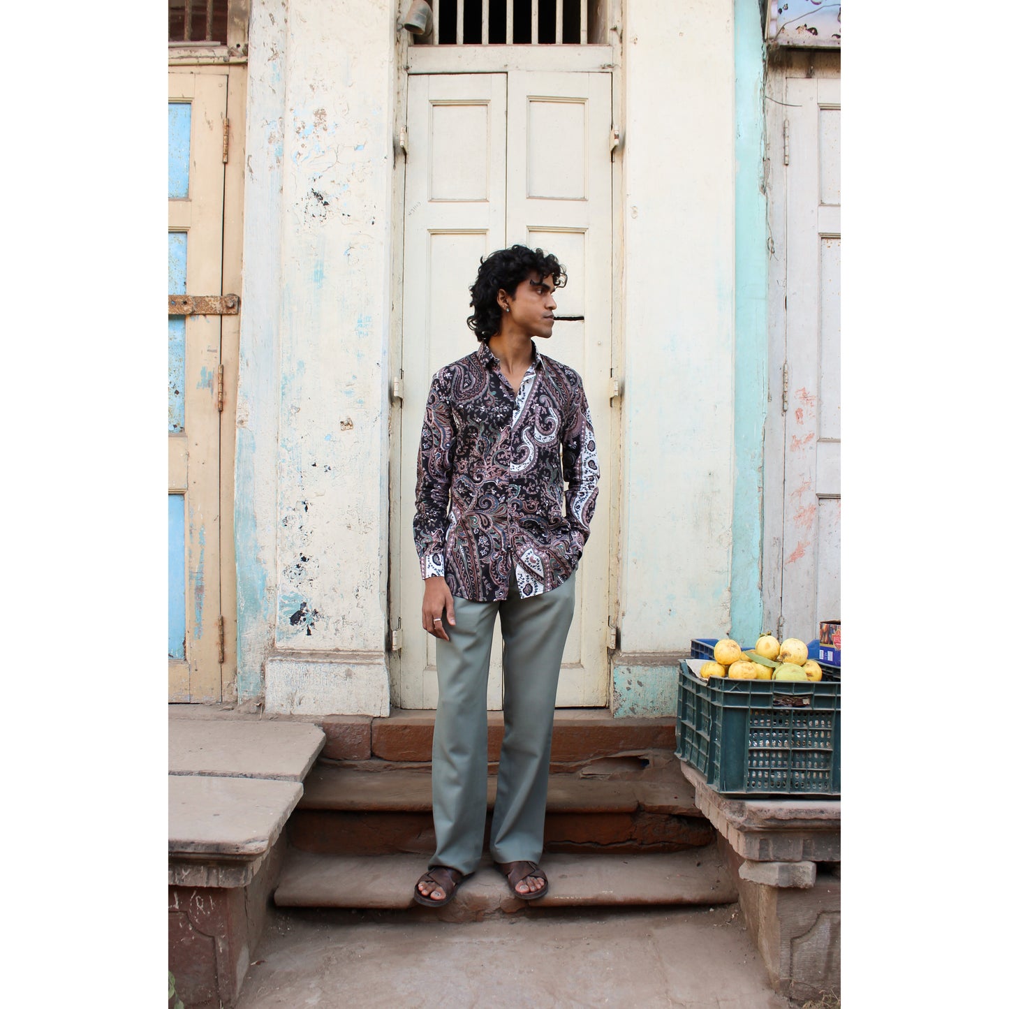 The Black Paisley Shirt.