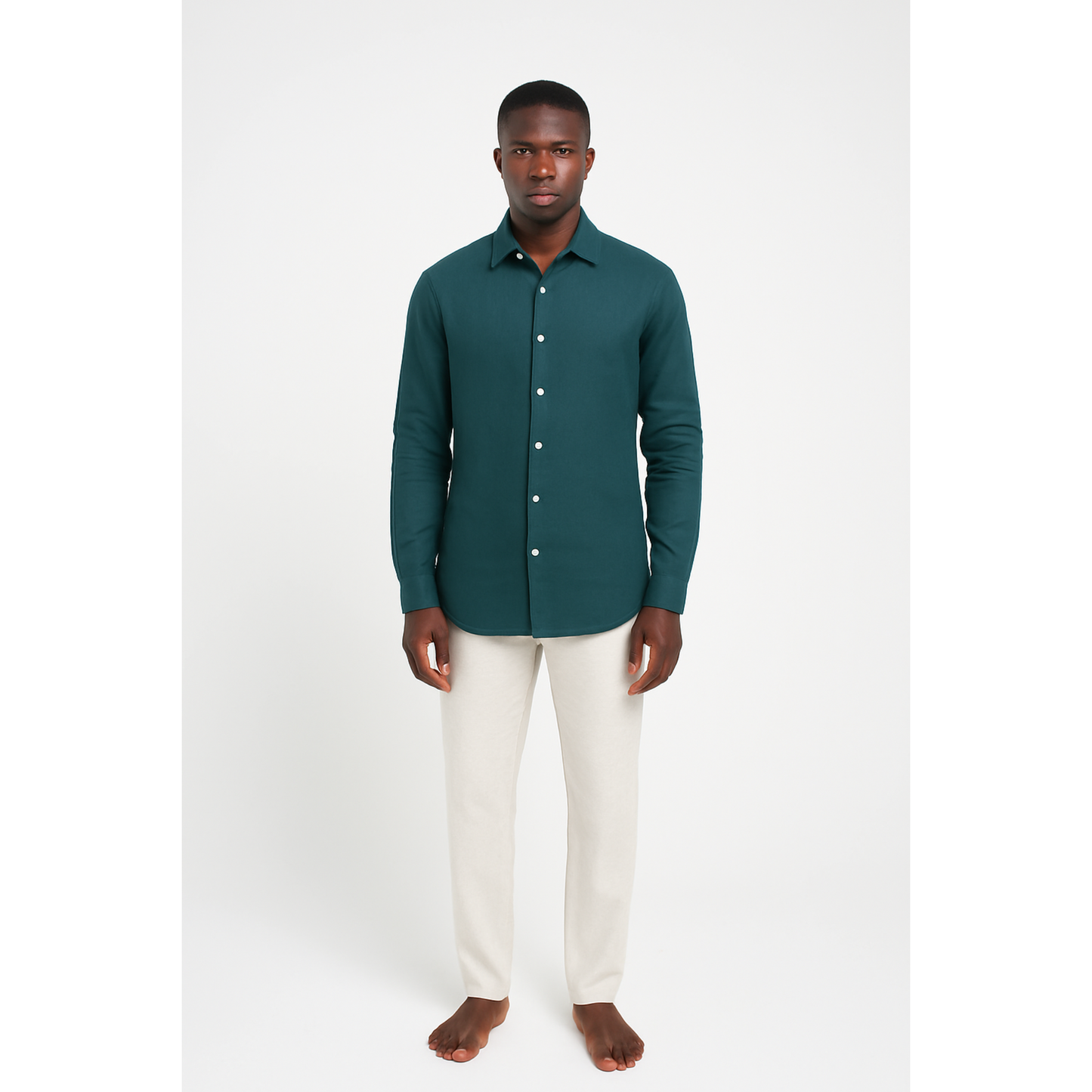 The Teal blue Shirt.