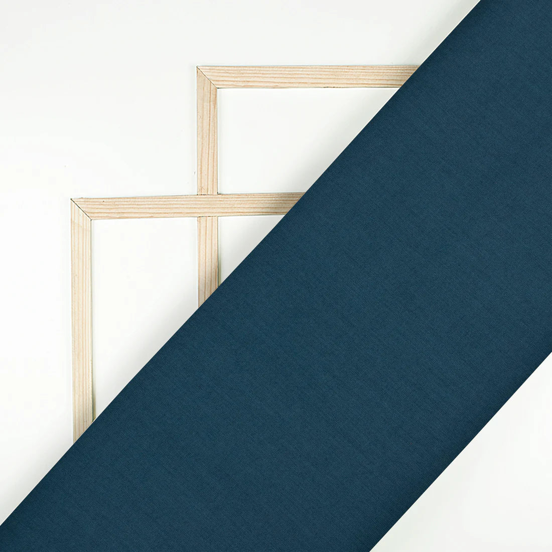 Dark Blue Plain Cotton Cambric Fabric
