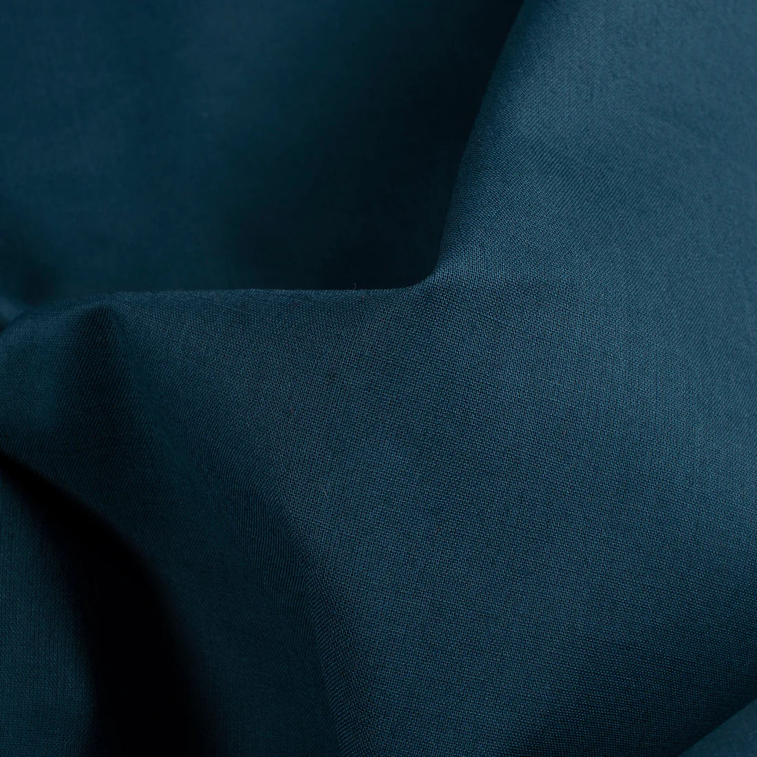 Dark Blue Plain Cotton Cambric Fabric