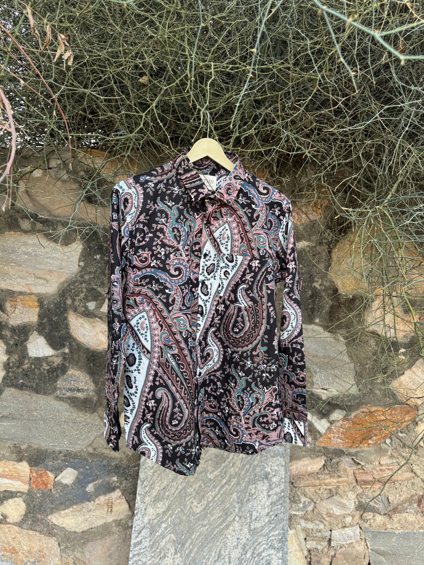 The Black Paisley Shirt.