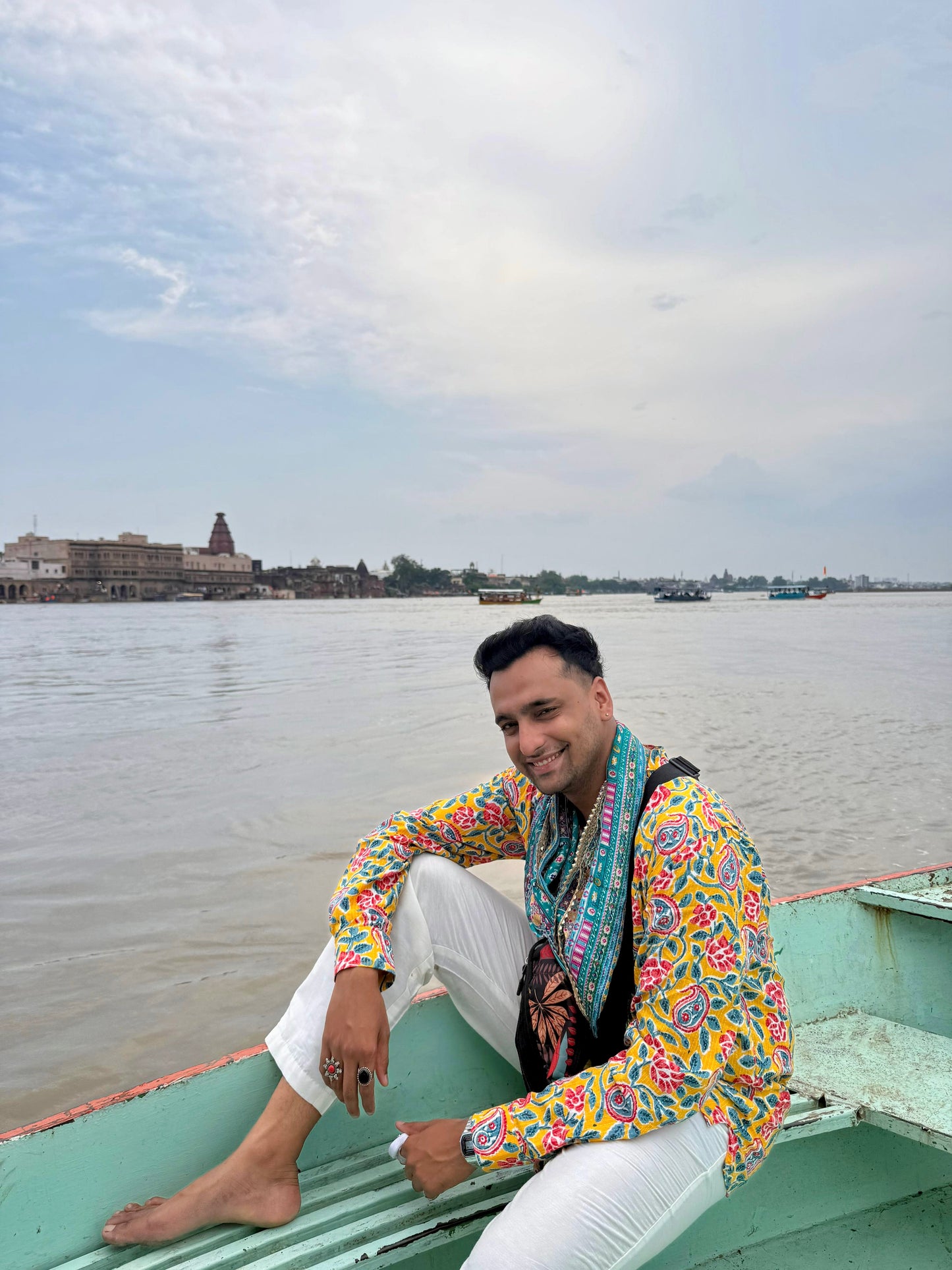 The Jaisalmer Kantha Short Kurta