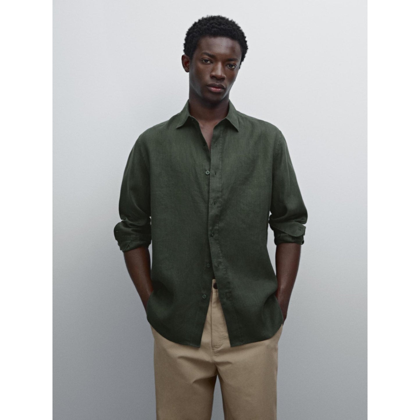 The Bottle Green Shirt.