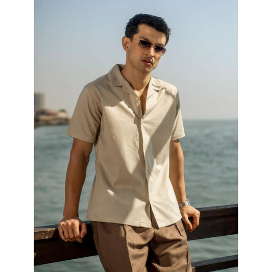 The Off White Linen Shirt