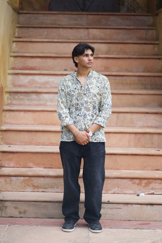 The Kapas Kantha Short Kurta