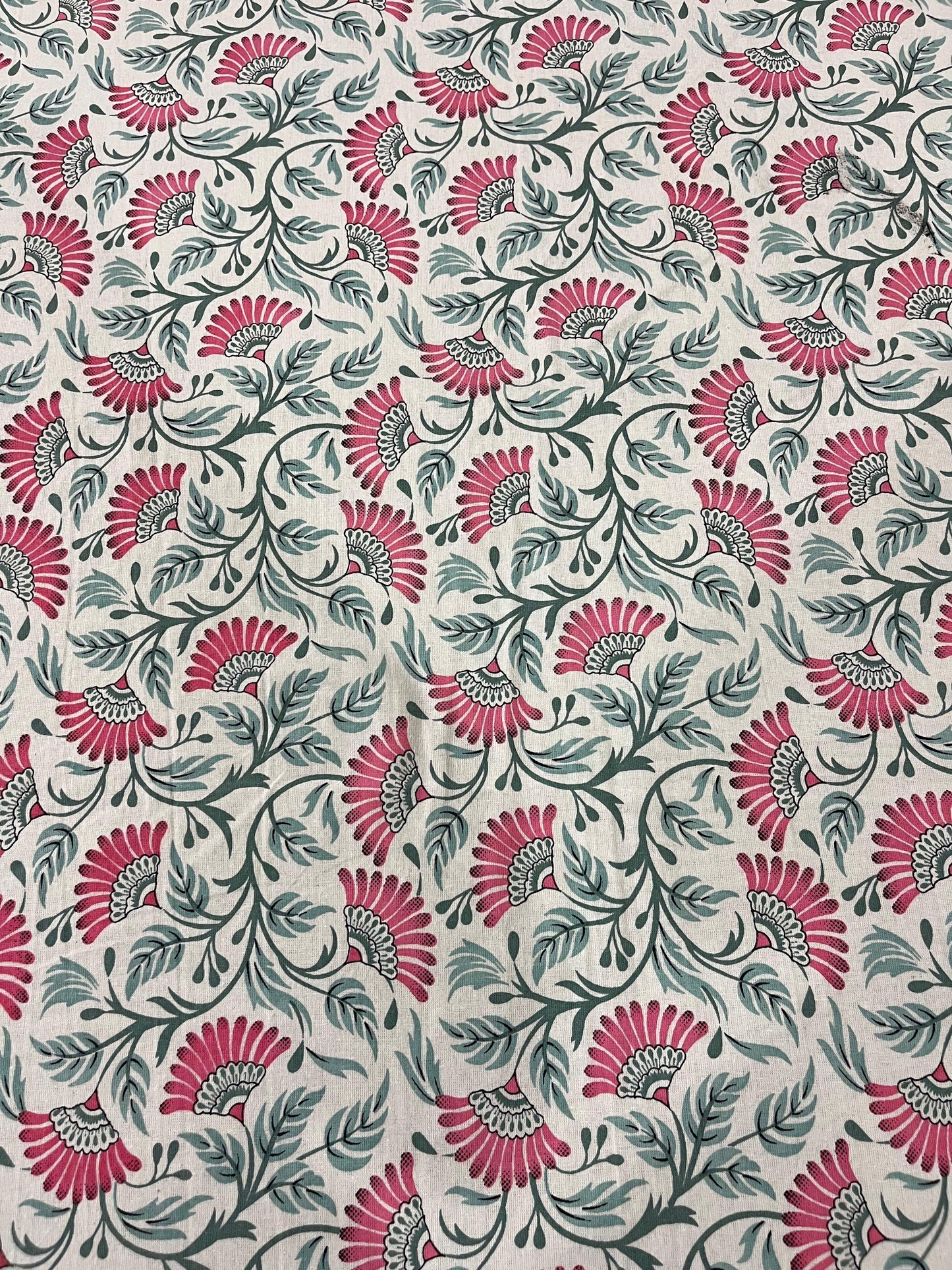 Cotton SuperKing Size printed bedsheet