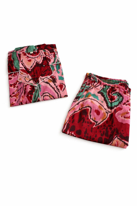 The Pink Suzani Nightsuite set